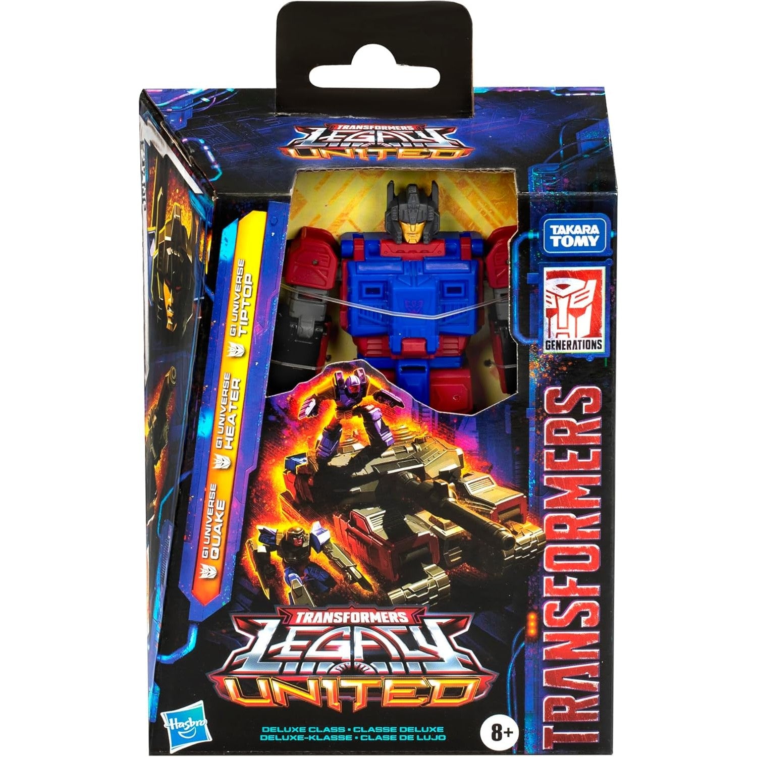 Transformers Deluxe Class G1 Universe Quake Action Figure - Hasbro, Takara Tomy - Legacy United