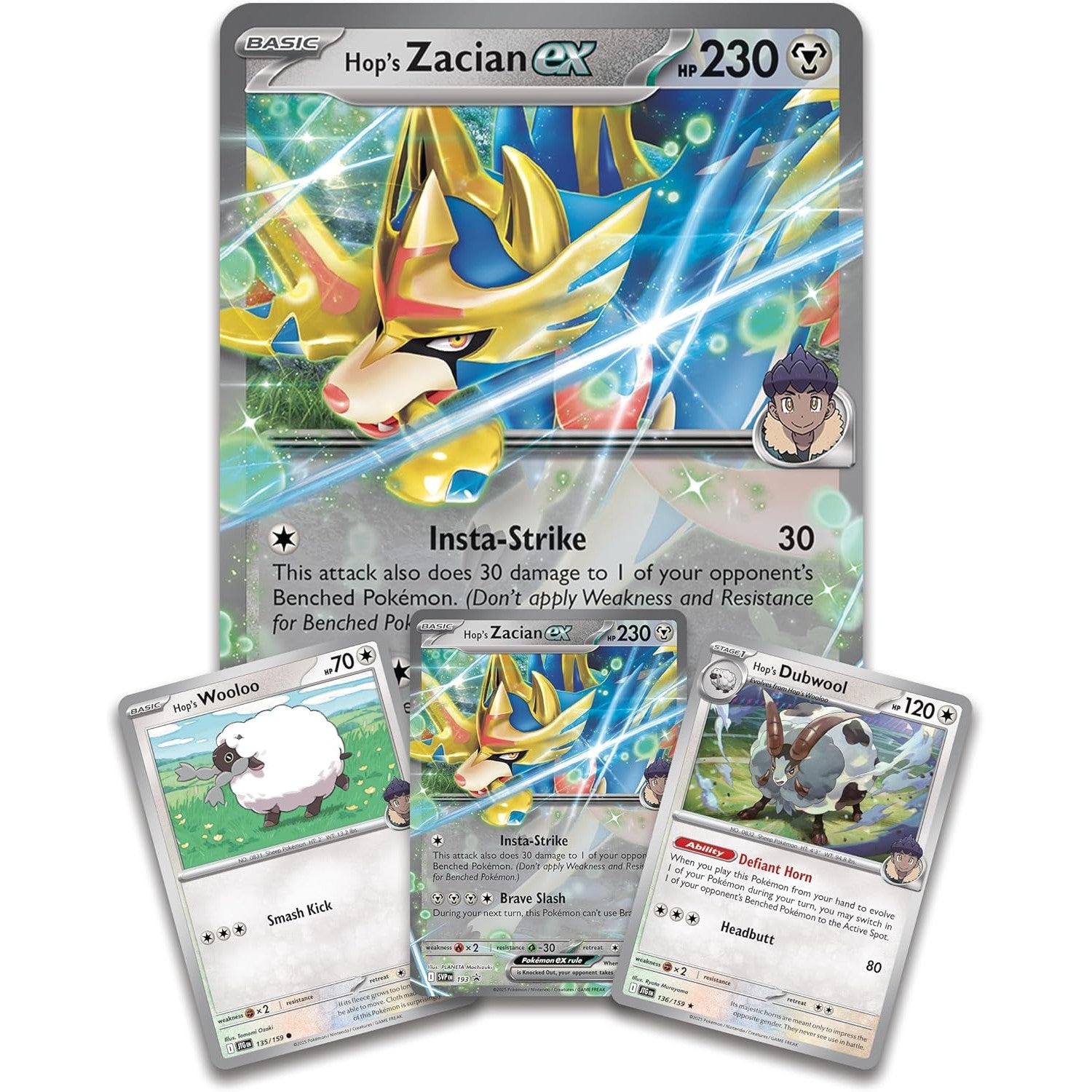 Hop's Zacian EX Box