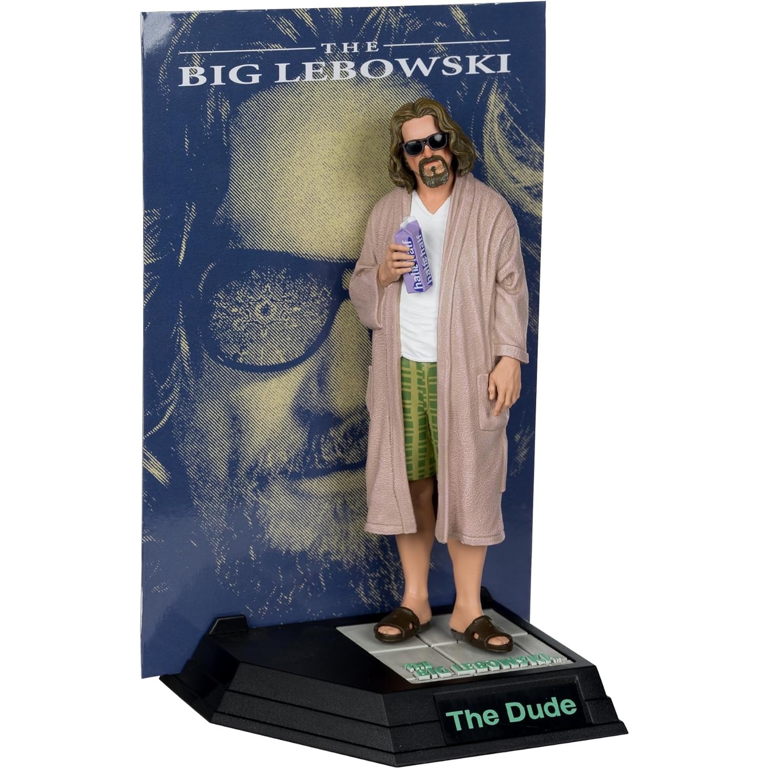 Big Lebowski The Dude 6" Statue Figure - McFarlane Toys - Movie Maniacs, Limited Edition