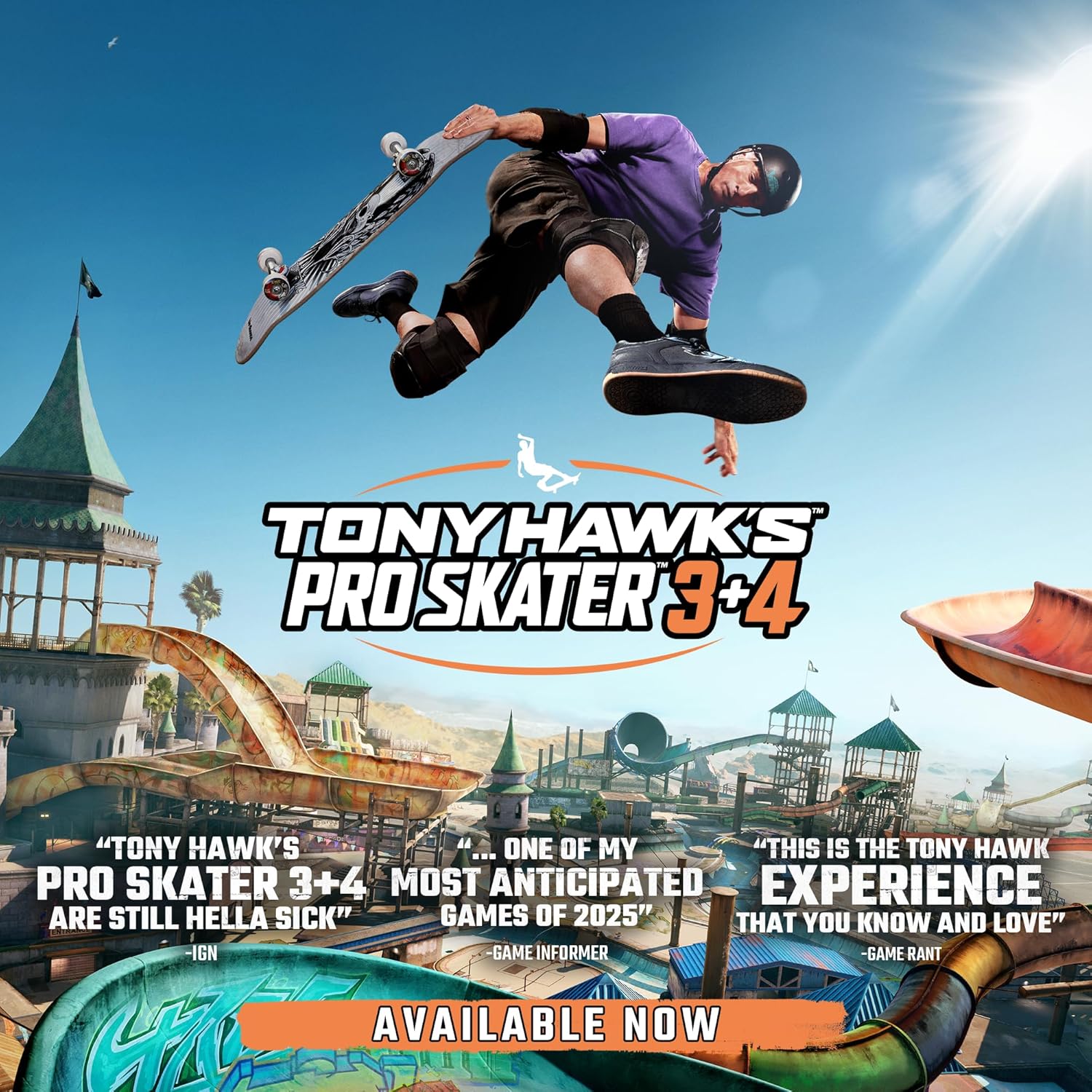 Tony Hawk's Pro Skater 3 + 4 Standard Edition - PlayStation 4 - Iron Galaxy