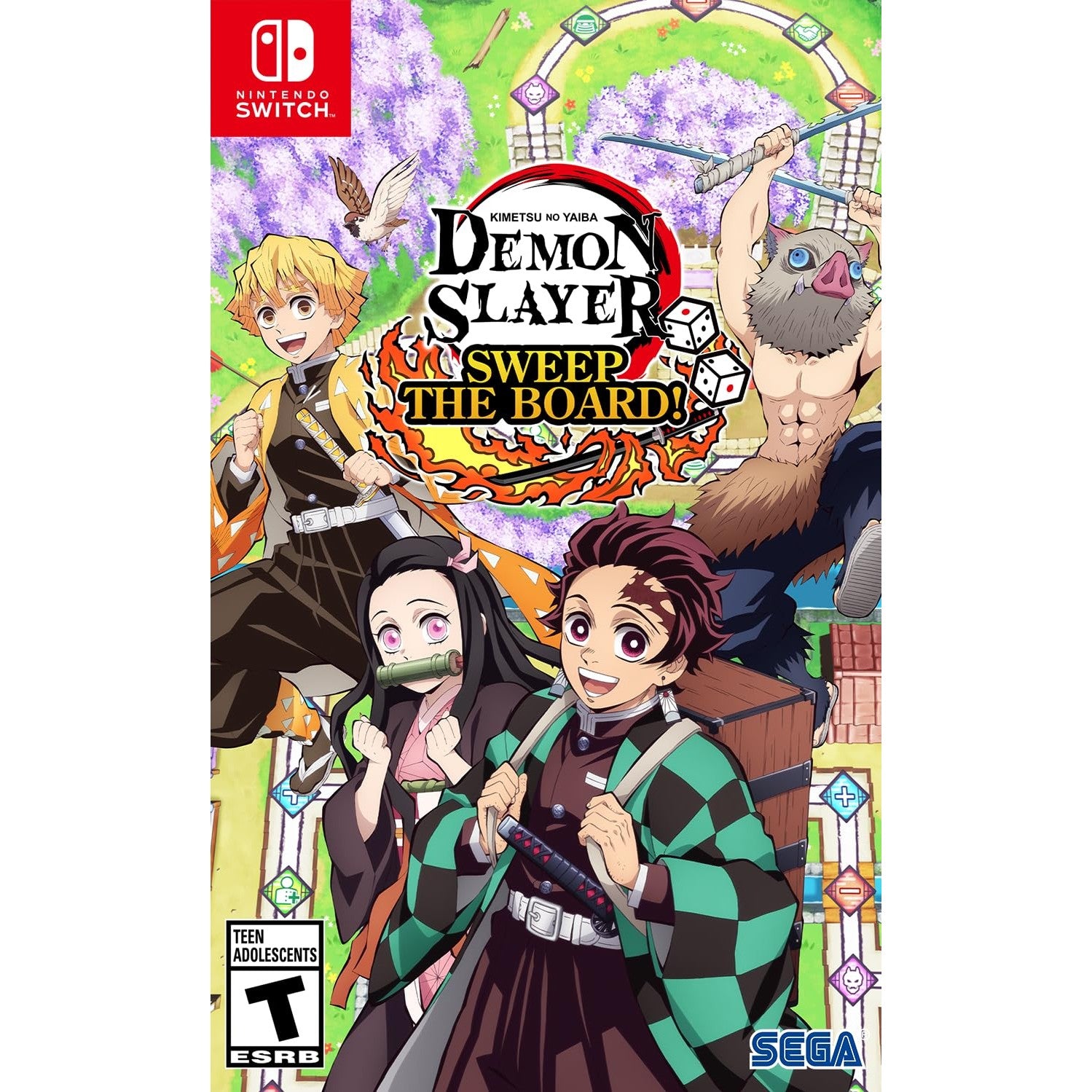 Demon Slayer -Kimetsu no Yaiba- Sweep the Board! - Nintendo Switch - SEGA