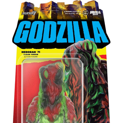 Godzilla Hedorah Clear Green Action Figure - Super7 - ReAction