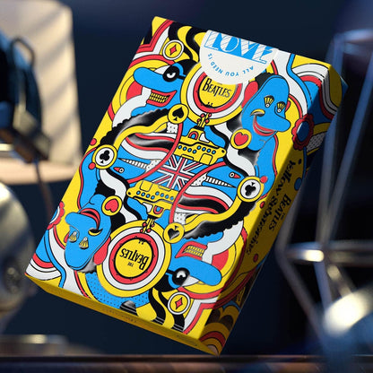 The Beatles Yellow Submarine Premium Playing Cards - theory11