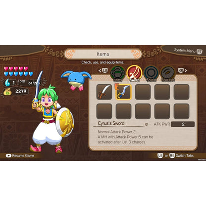 Wonder Boy: Asha in Monster World - Nintendo Switch - ININ