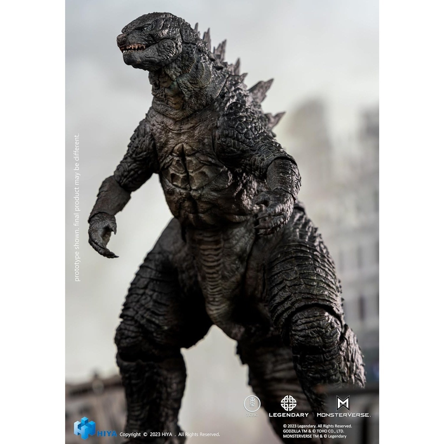 Godzilla 2014 Godzilla Action Figure - Hiya Toys: Exquisite Basic Series - PX Previews Exclusive!