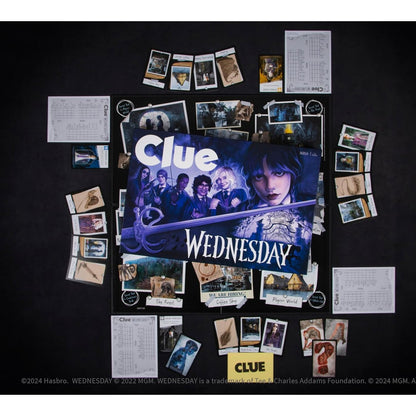 Clue: Wednesday Edition Board Game - The Addams Family - USAopoly