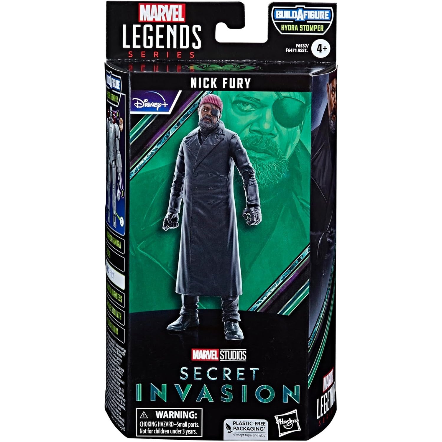 Secret Invasion Nick Fury Action Figure Hydra Stomper BAF - Hasbro - Marvel Legends
