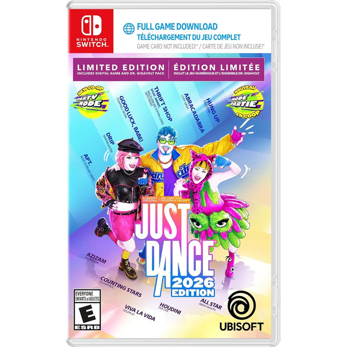 Just Dance: 2026 Edition - Nintendo Switch (Code in Box) - Ubisof ...