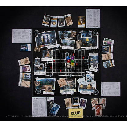 Clue: Wednesday Edition Board Game - The Addams Family - USAopoly