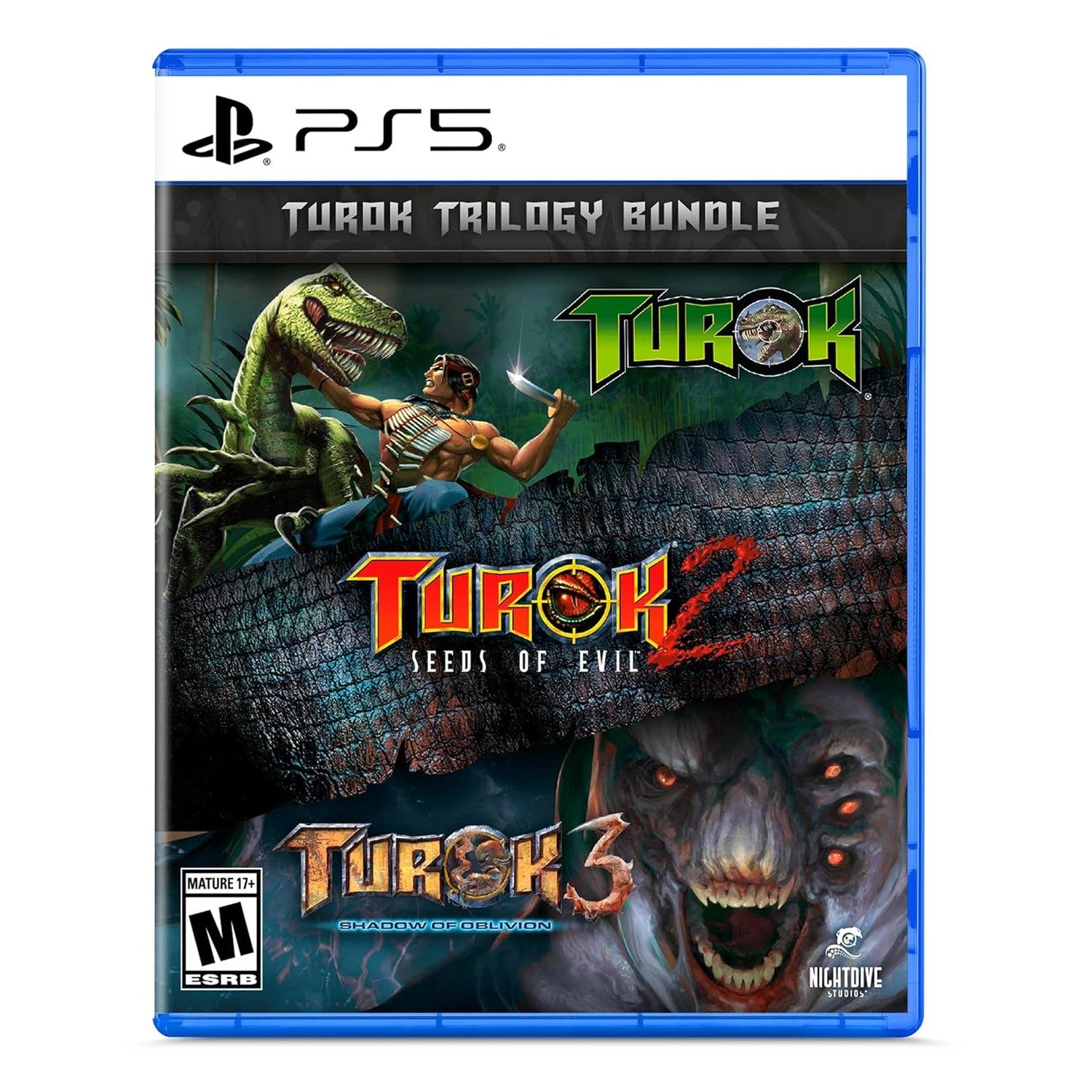 Turok Trilogy Bundle - PlayStation 5 - Nightdive Studios, Atari