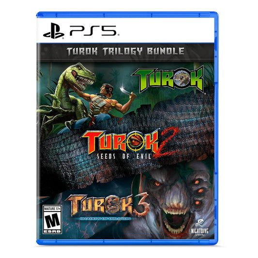 Turok Trilogy Bundle - PlayStation 5 - Nightdive Studios, Atari