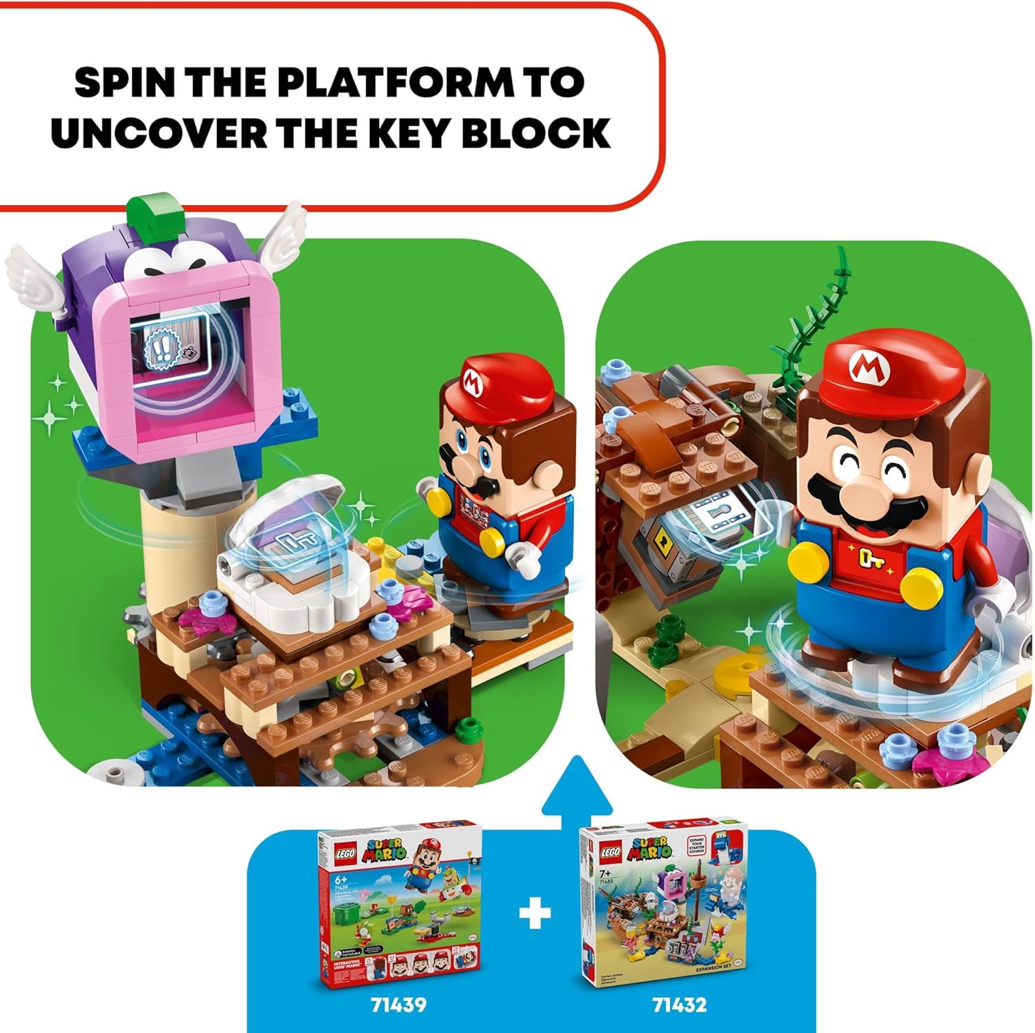 LEGO Super Mario Dorrie's Sunken Shipwreck Adventure Expansion Building Set Buildable Game - LEGO #71432