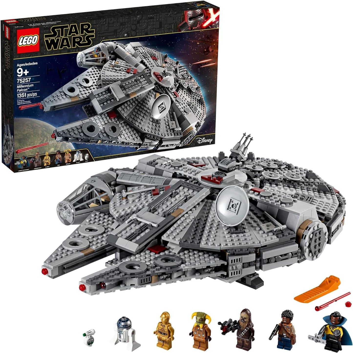 Star Wars: The Rise of Skywalker Millennium Falcon Building Set - LEGO #75257