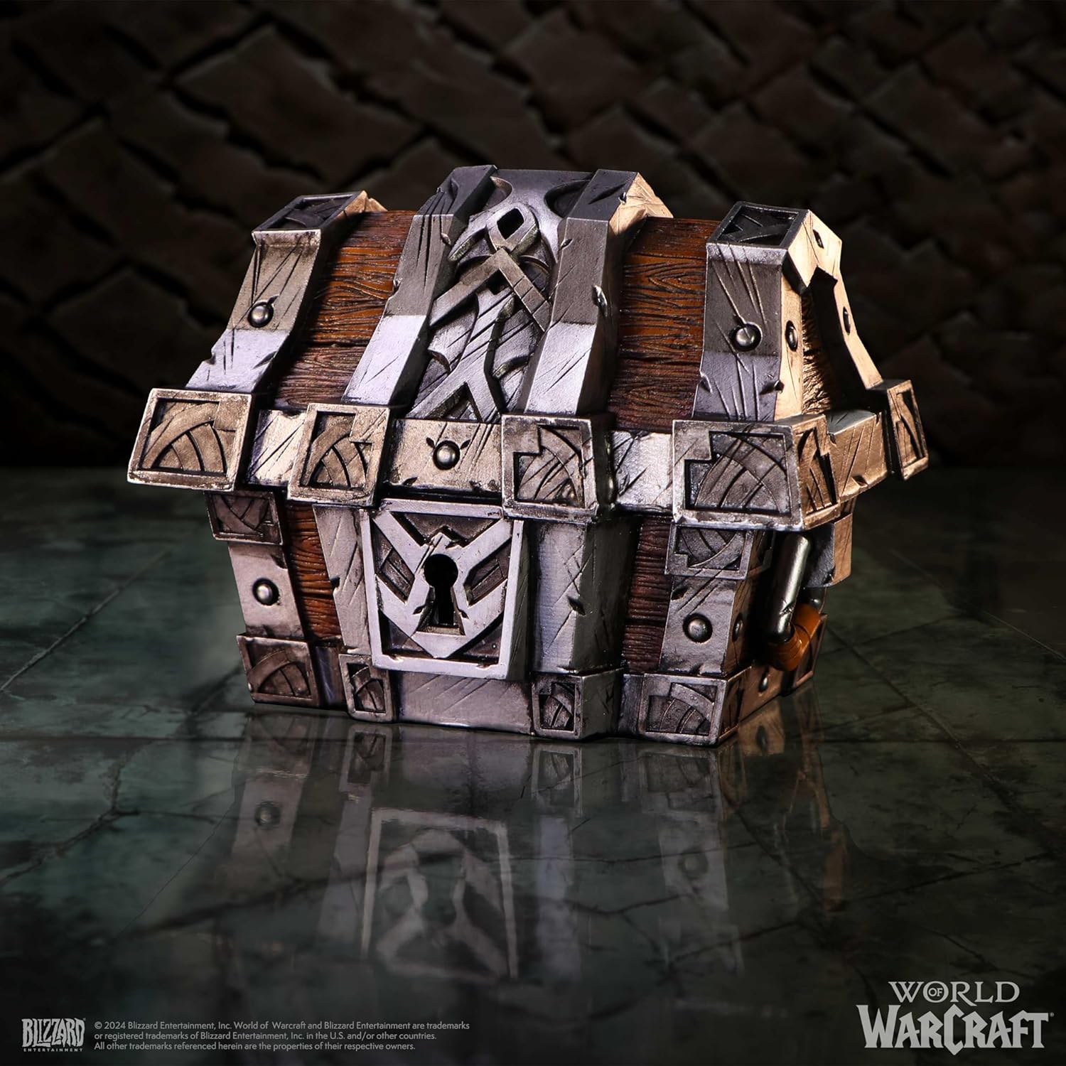 World of Warcraft Silverbound Treasure Chest Box - Nemesis Now