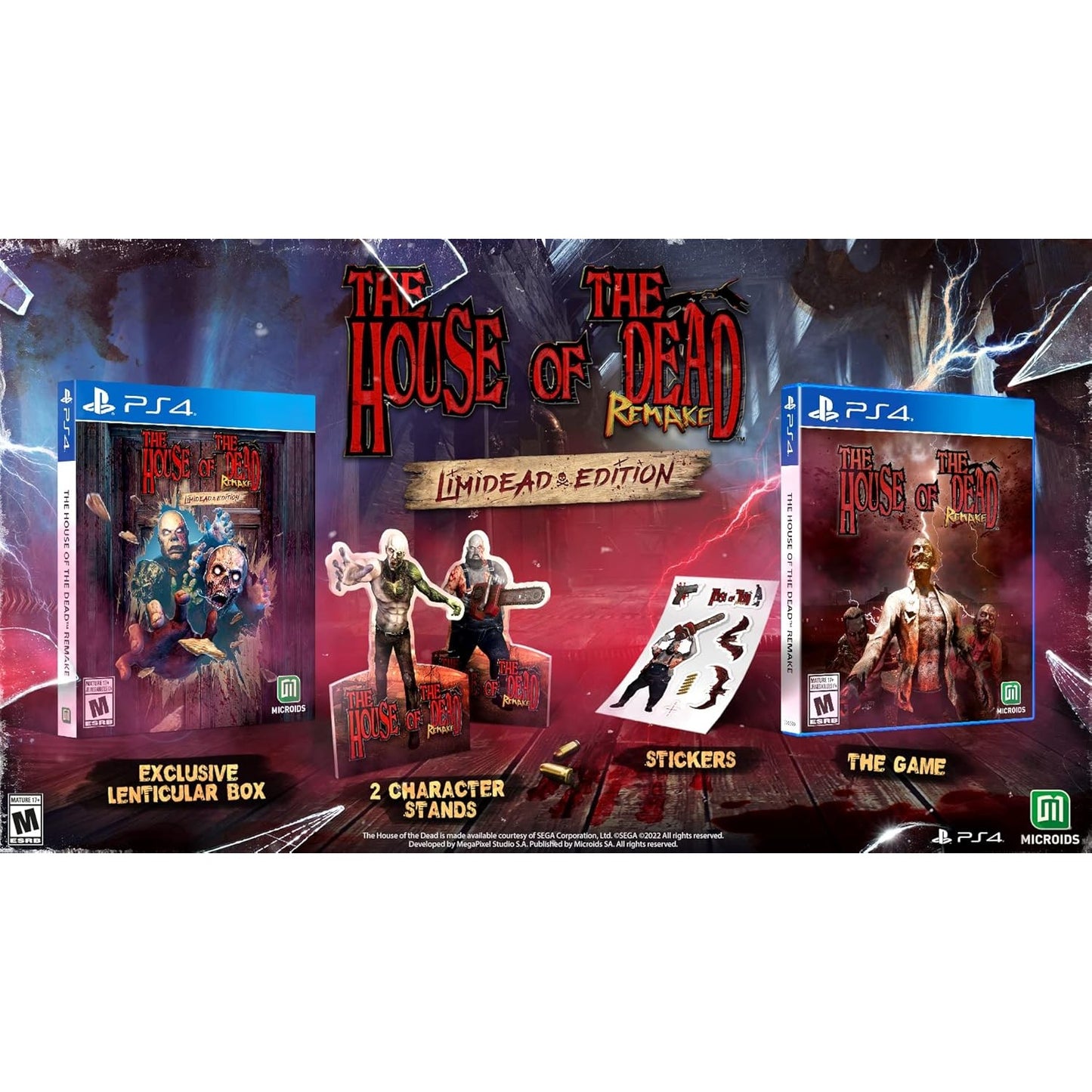 The House of the Dead: Remake-Limidead Edition - PlayStation 4 Microids