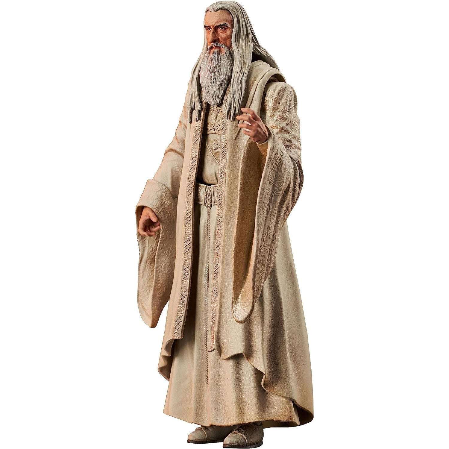 The Lord of The Rings Saruman Deluxe Action Figure - Diamond Select Toys