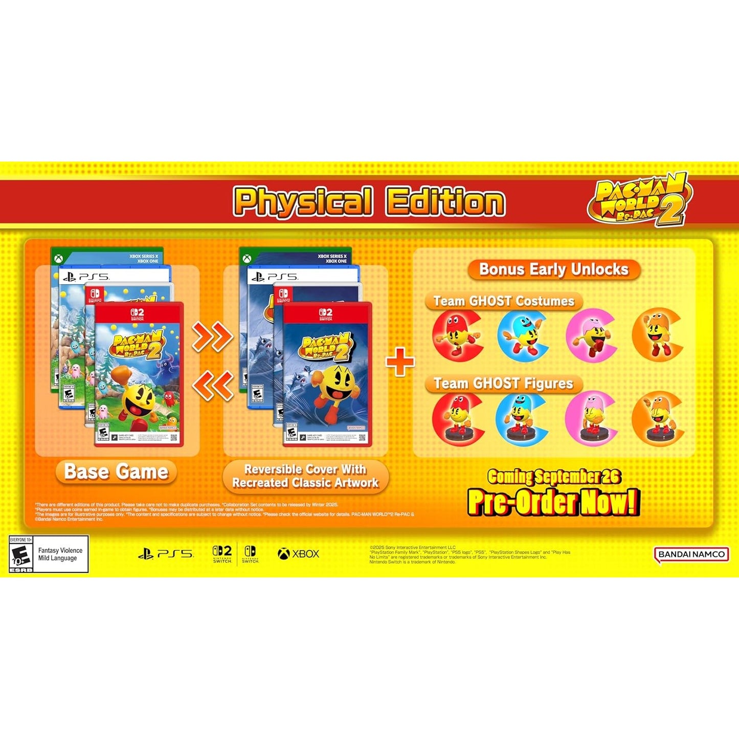 Pac-Man World 2 Re-PAC - Nintendo Switch - Bandai Namco