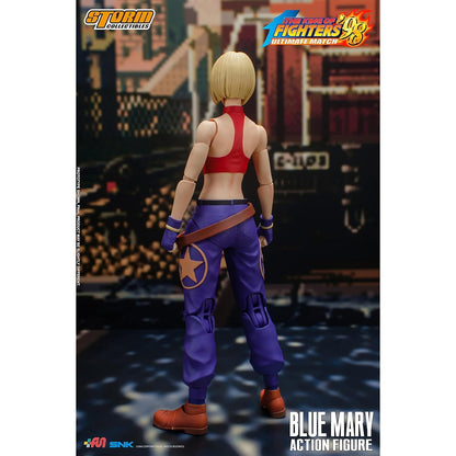 The King of Fighters '98 Blue Mary 1/12 Scale Action Figure - Storm Collectibles