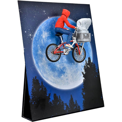 E.T. 40th Anniversary Elliot & E.T. on Bicycle 7" Scale Figure - NECA