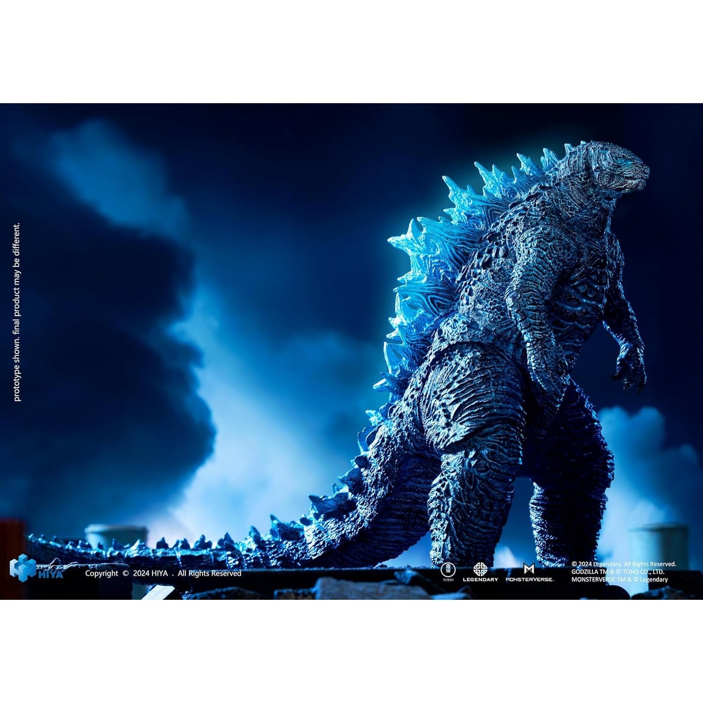 Godzilla x Kong: The New Empire Godzilla Energized Action Figure - Hiya Toys - PX Previews Exclusive!