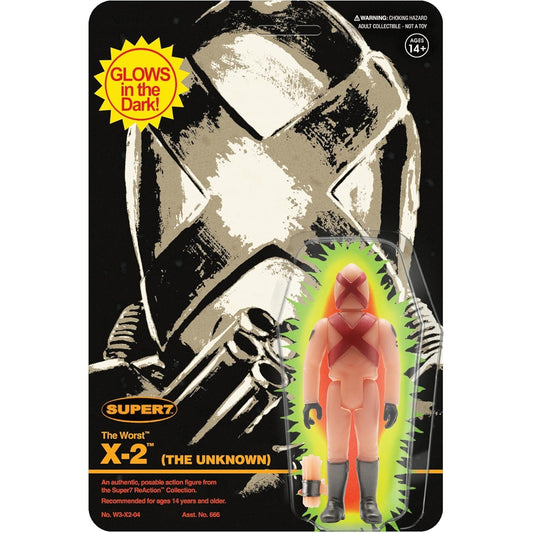 The Worst X-2 Monster Glow Action Figure - Super7 - ReAction Wave 3C