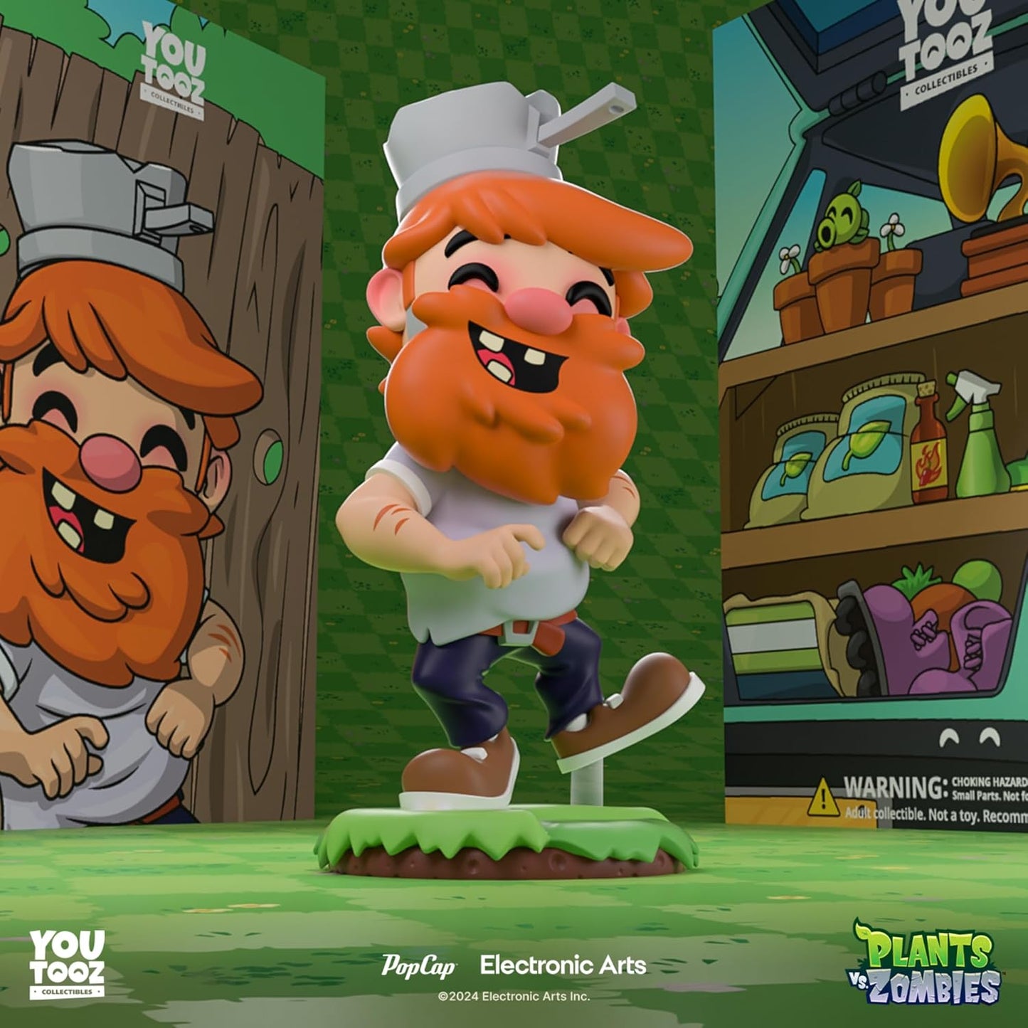 Plants vs. Zombies Crazy Dave Vinyl Figure - Youtooz - Plants vs. Zombies Collection #0