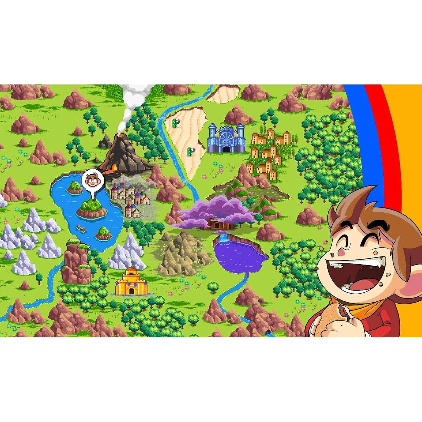 Alex Kidd in Miracle World DX sur PS4 Alex Kidd in Miracle World DX sur PS4