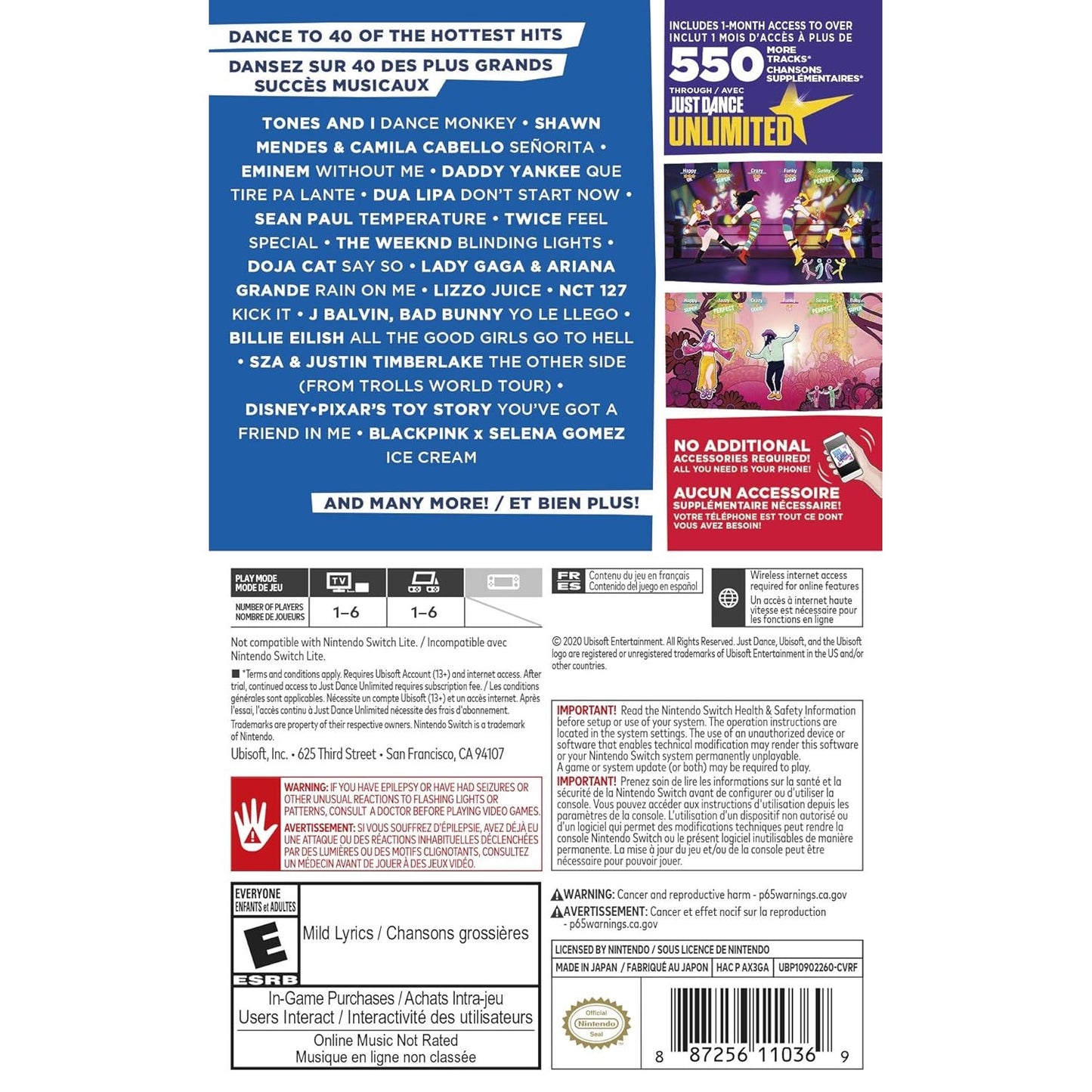 Just Dance 2021 - Nintendo Switch - Ubisoft