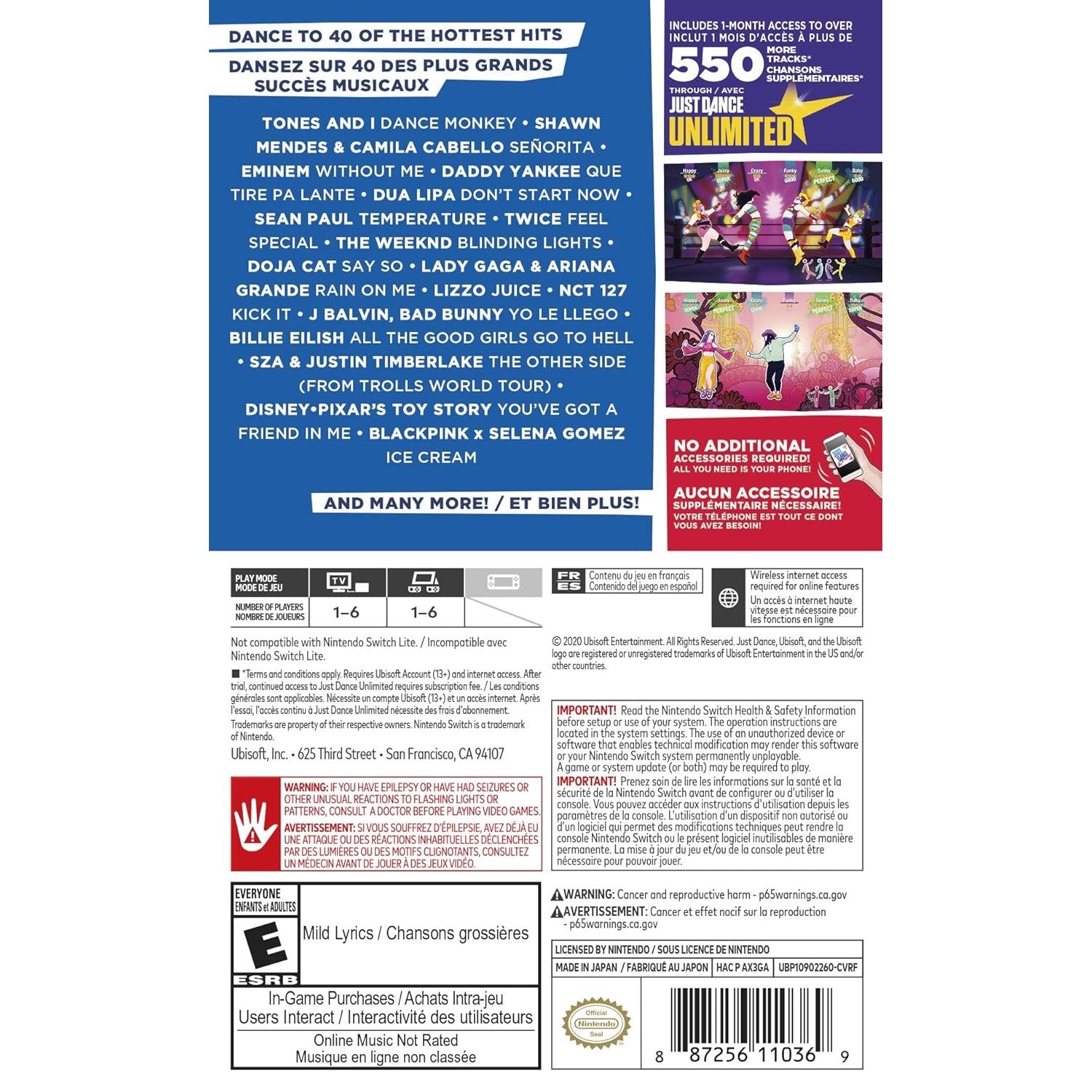 Just Dance 2021 - Nintendo Switch - Ubisoft
