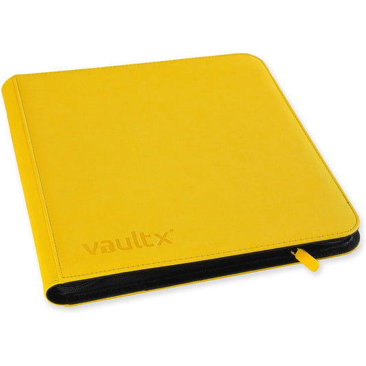 Exo-Tec Zip Binder TCG Card Album - XL, Yellow, 26 Pages, 12 Pocket - Vault X