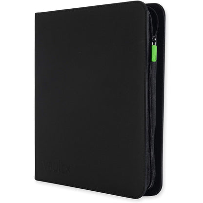 Exo-Tec Zip Binder XL - 12-Pocket, Holds 624 Cards, Black - Vault X