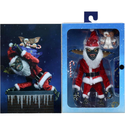 Gremlins Ultimate Santa Stripe with Gizmo Action Figure - NECA