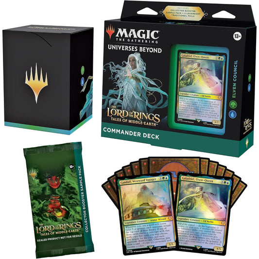 Magic The Gathering The Lord of the Rings Elven Council Commander Deck