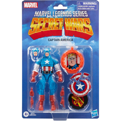 Secret Wars Captain America Action Figure - Hasbro - Marvel Legends