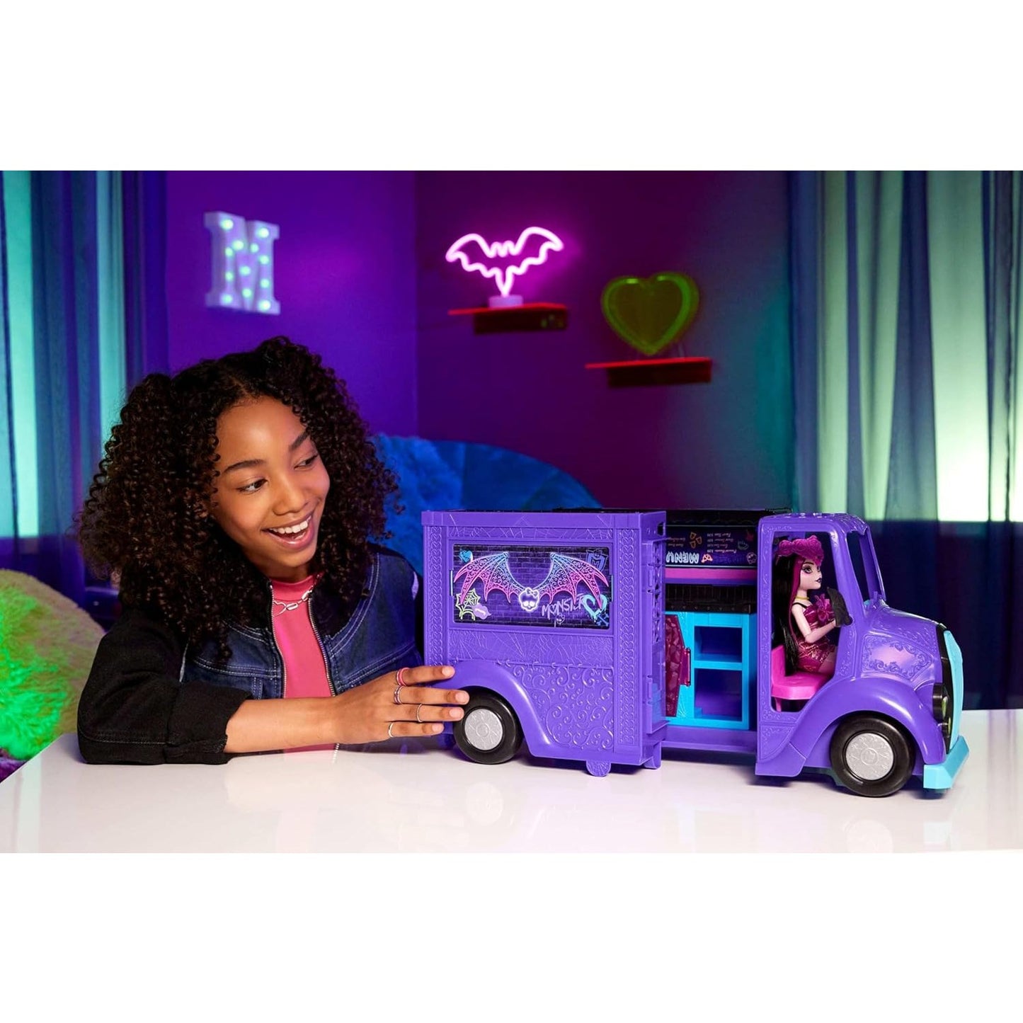 Monster High Draculaura Doll & Food Truck Playset