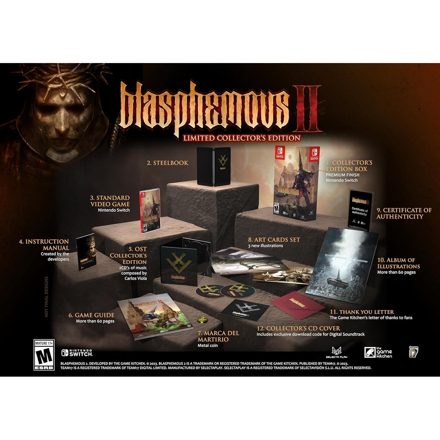 Blasphemous II 2 Collectors Ed. Nintendo Switch