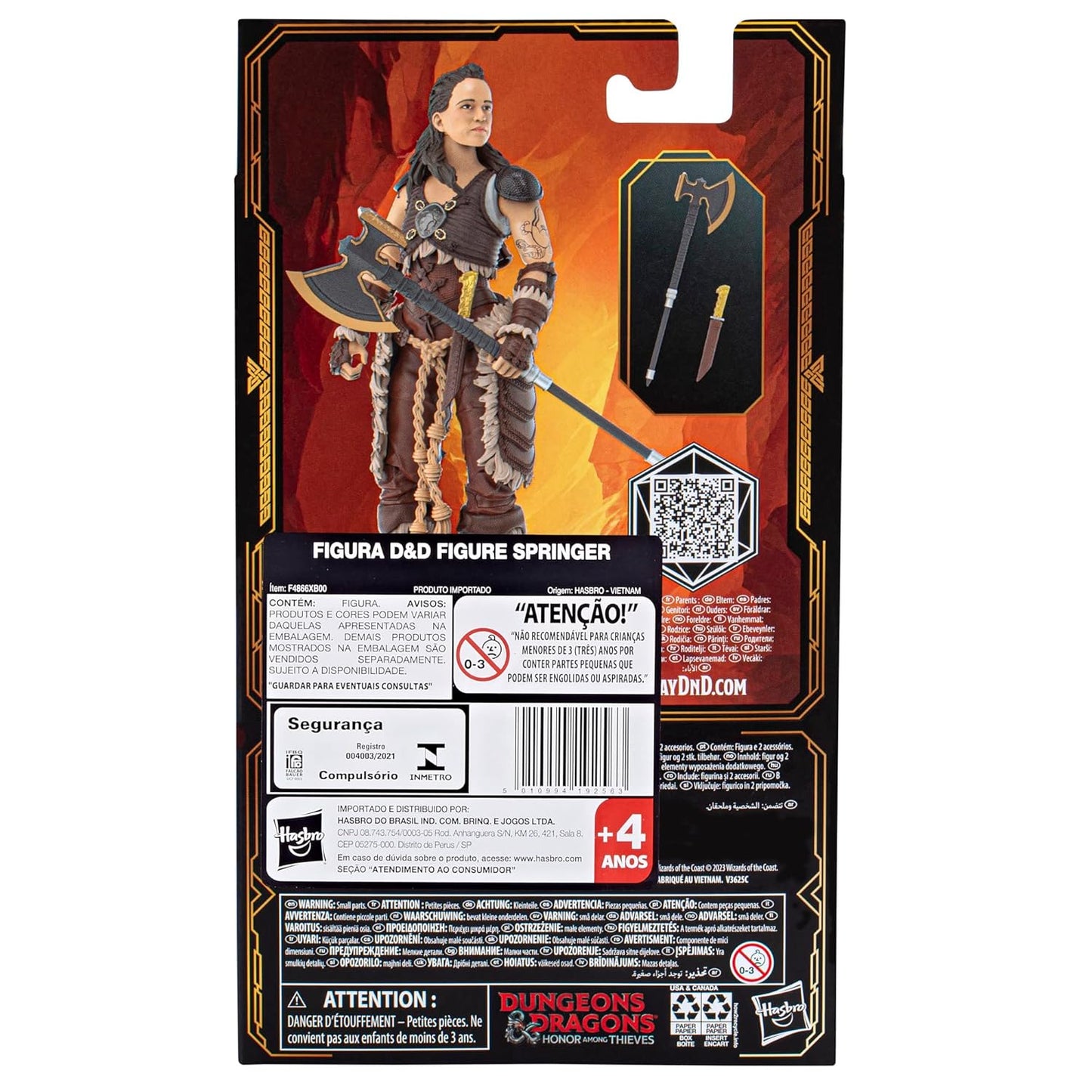 Dungeons & Dragons: Honor Among Thieves Golden Archive Holga Action Figure - Hasbro