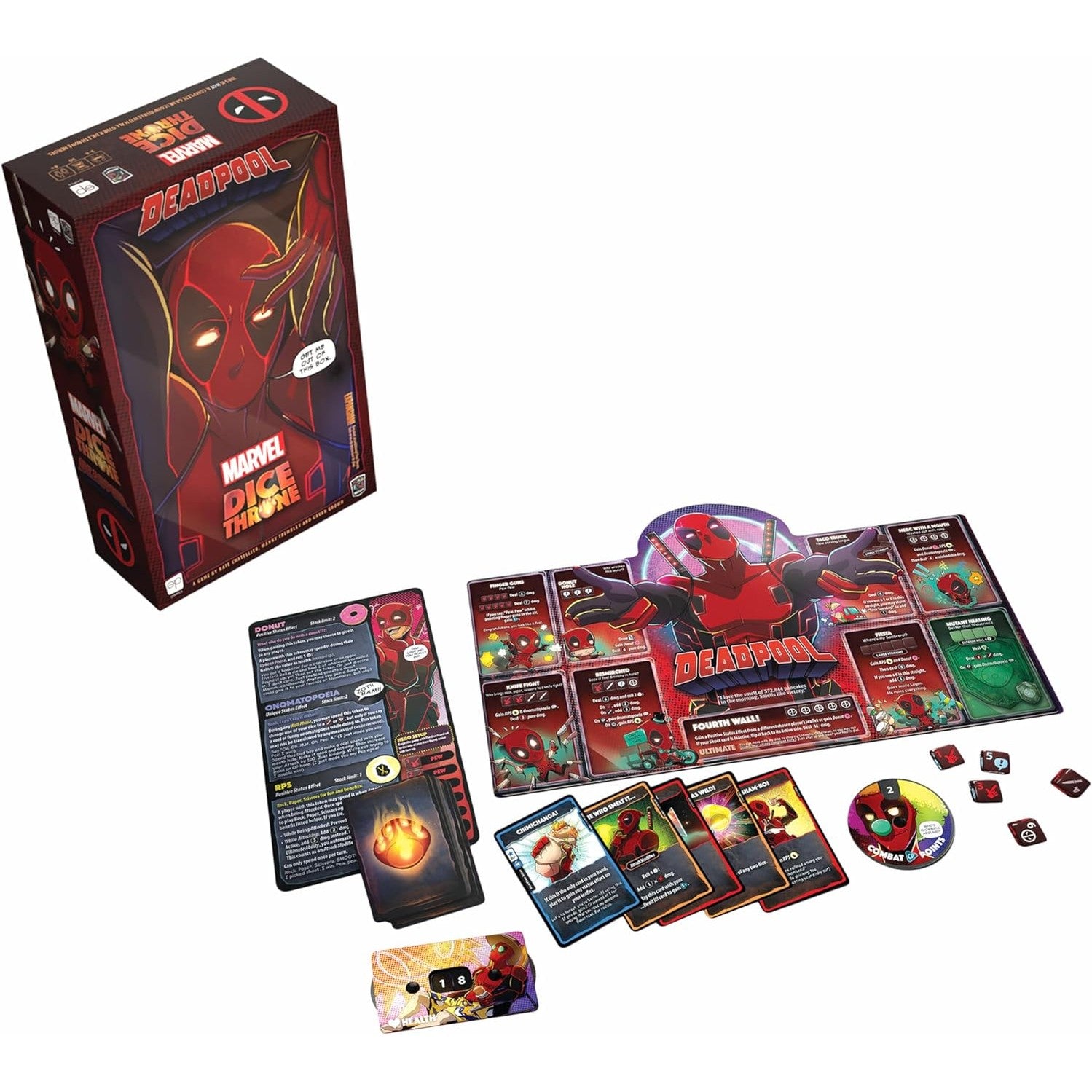 Marvel Dice Throne Deadpool Deluxe Expansion Box - USAopoly