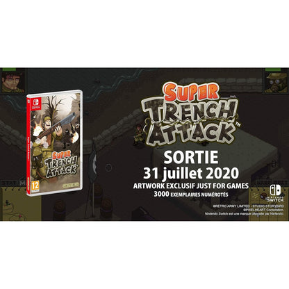 Super Trench Attack European Import - Nintendo Switch - PixelHeart