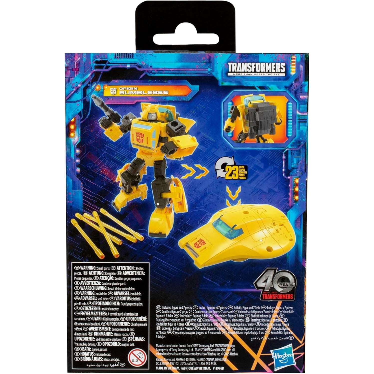 Transformers: Legacy United Deluxe Class Origin Bumblebee Action Figure - Takara Tomy, Hasbro