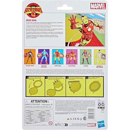 Secret Wars Iron Man Action Figure - Hasbro - Marvel Legends