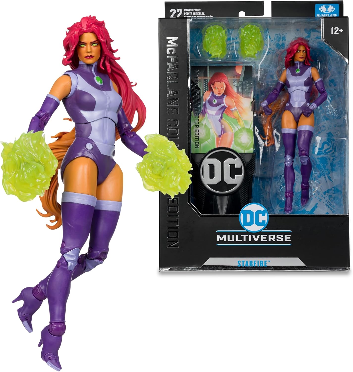 DC Multiverse Starfire 7" Action Figure - McFarlane Toys - Wave 4, Collector Edition #11