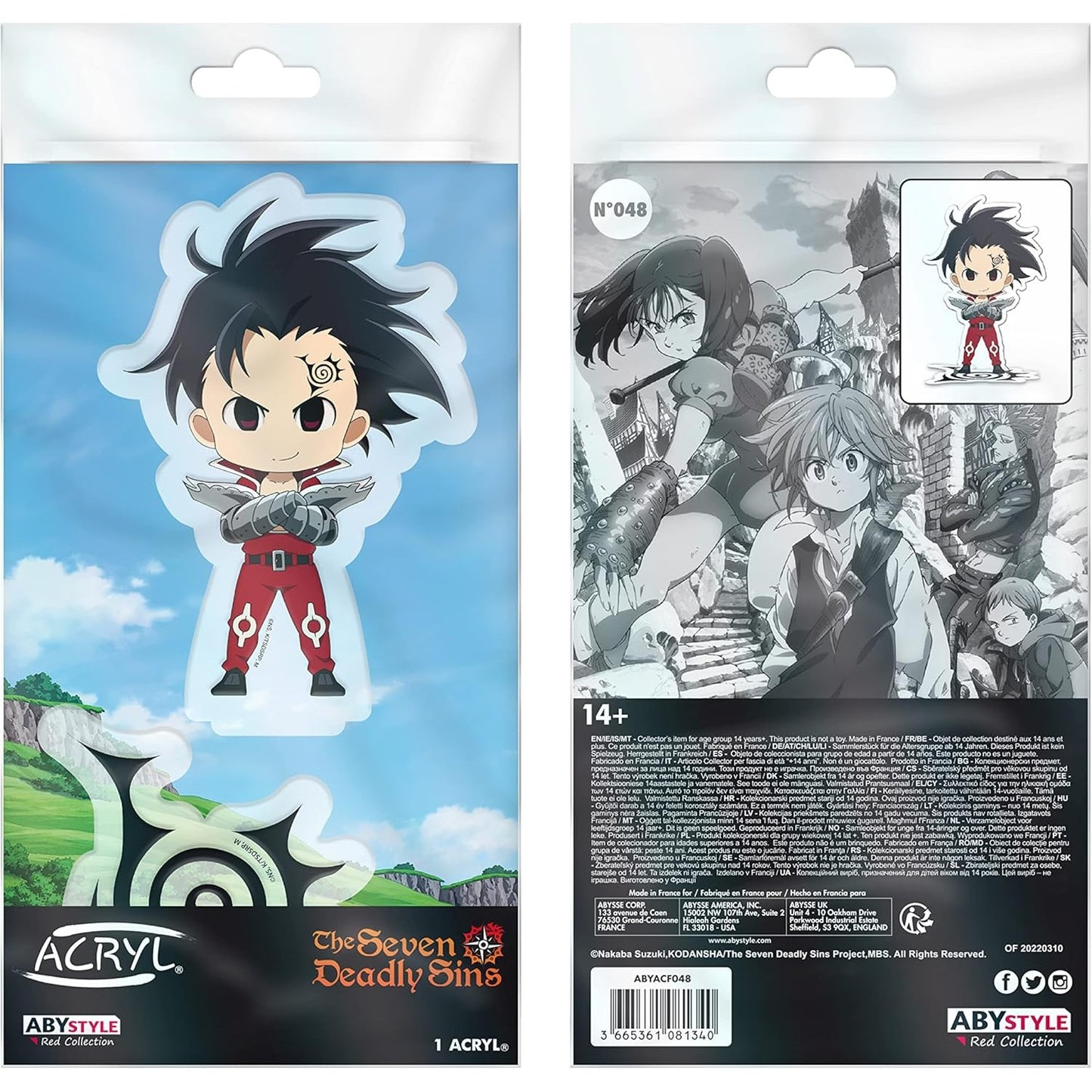 Seven Deadly Sins Zeldris Acrylic Figure - ABYstyle - Acryl