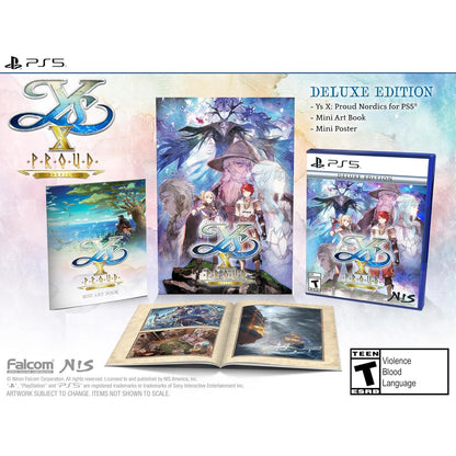 Ys X: Proud Nordics Deluxe Edition - PlayStation 5 - Nihon Falcom