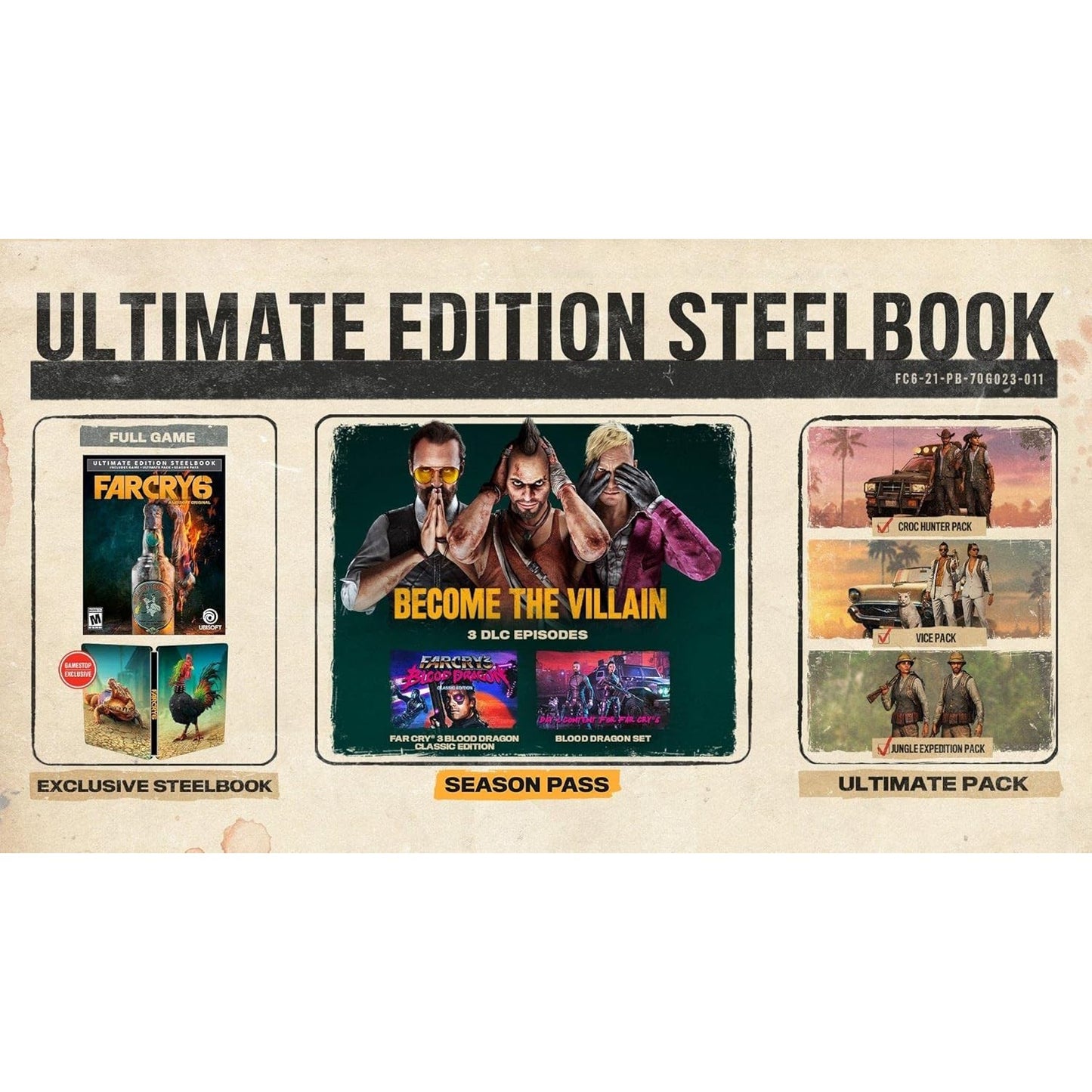 Far Cry 6 Steelbook Edition Ultimate Edition - Xbox Series X - Ubisoft