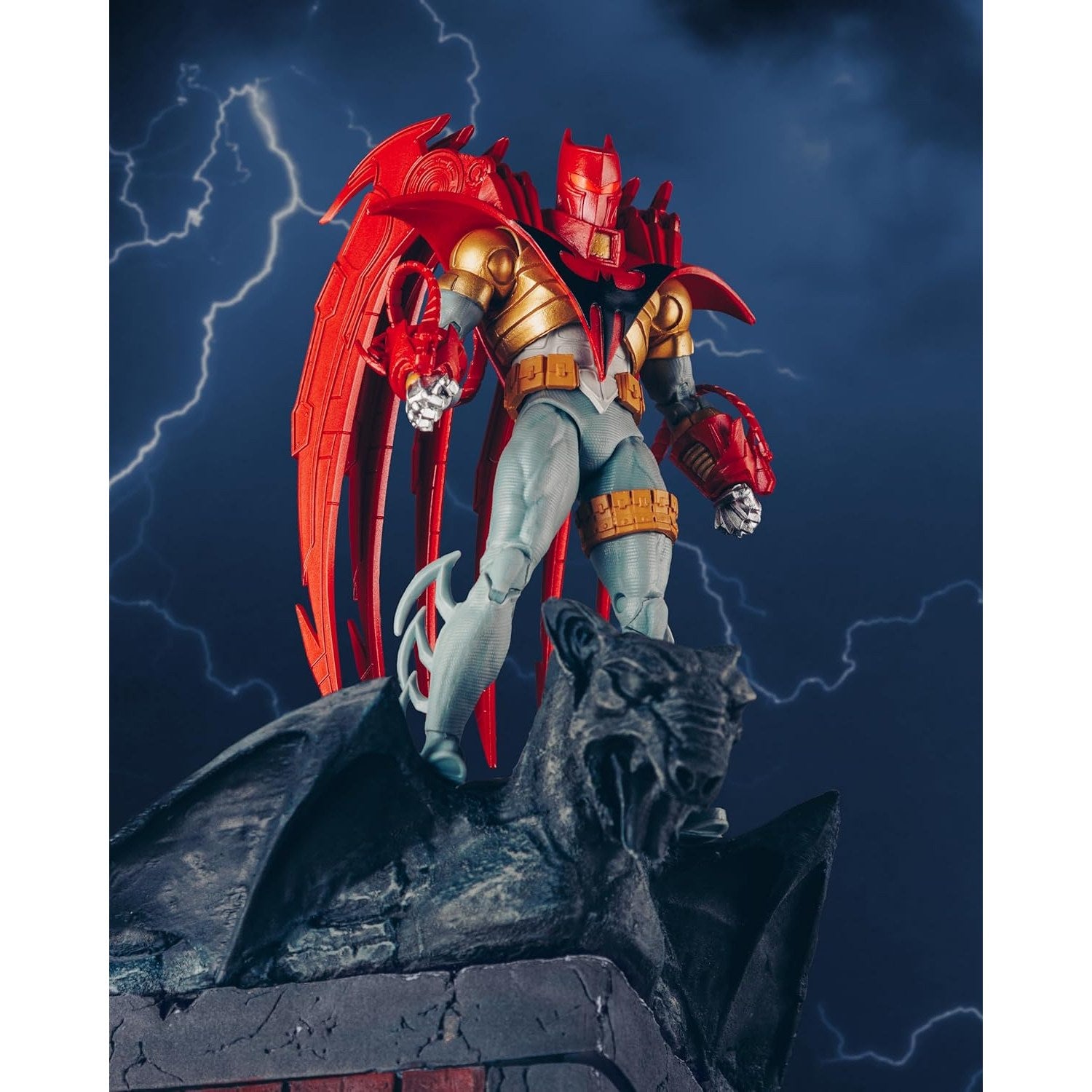 DC Multiverse Batman: Knights End Azrael Batman Armor Action Figure - McFarlane Toys