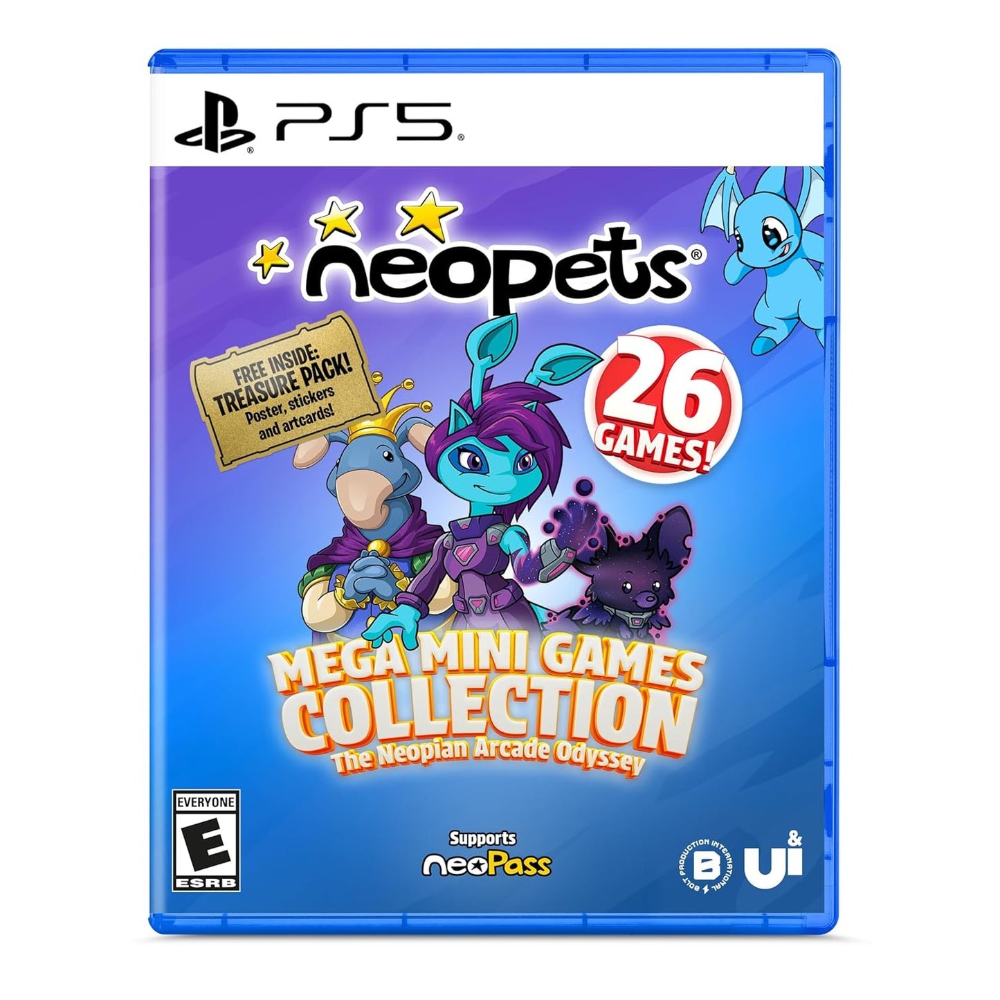 Neopets - Mega Mini Games Collection: The Neopian Arcade Odyssey - PlayStation 5 - U&I Entertainment