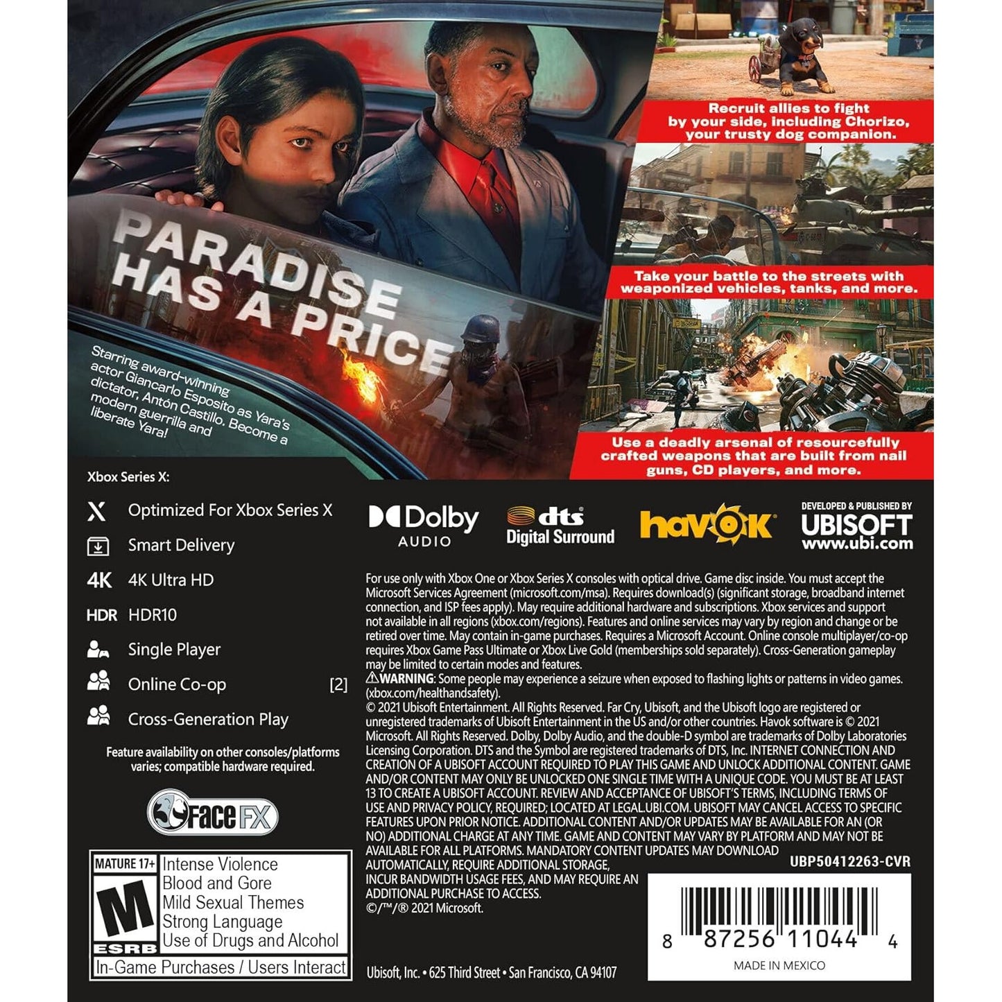 Far Cry 6 Standard Edition - Xbox Series X|S, Xbox One - Ubisoft