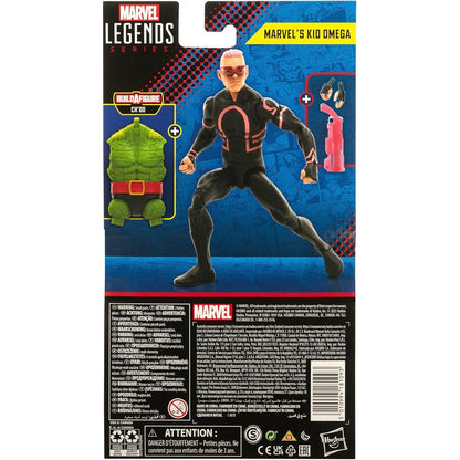 X-Men Marvel Legends Marvel's Kid Omega Action Figure Ch'od BAF - Hasbro - Marvel Legends