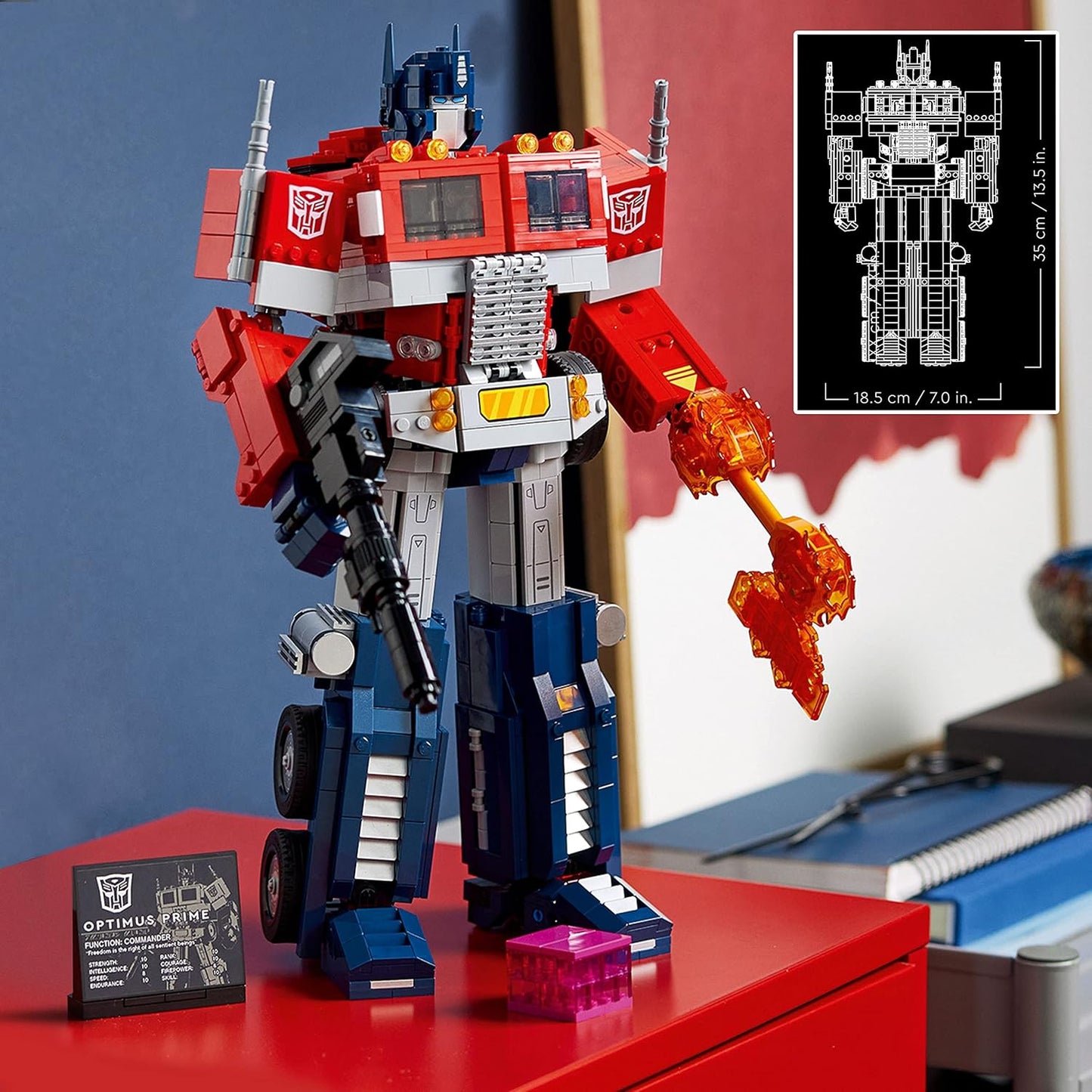 Transformers Optimus Prime Figure Building Set - LEGO #10302 - LEGO Icons